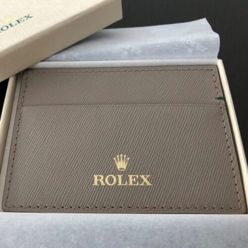 ロレックス(ROLEX)ノベルティ(非売品)カードケースGRAY未使用
