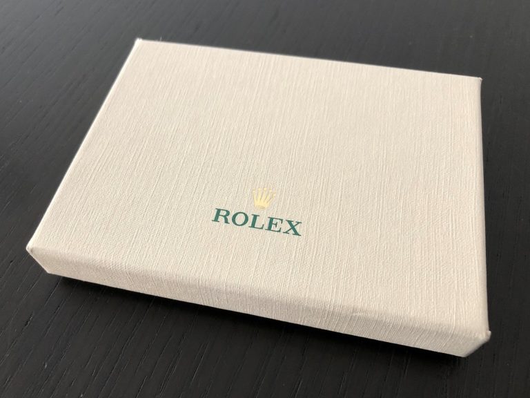 ロレックス(ROLEX)ノベルティ(非売品)カードケースGRAY未使用6