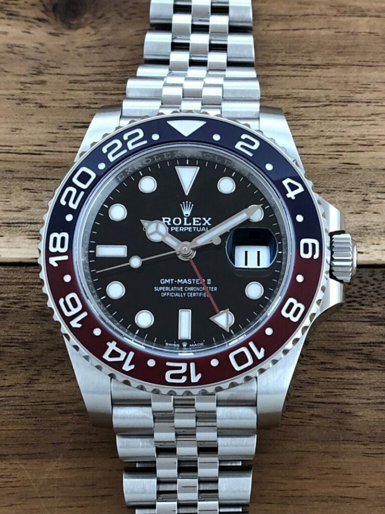 ロレックス(ROLEX)GMTマスター2 Ref.126710BLRO ブラック(黒)赤青