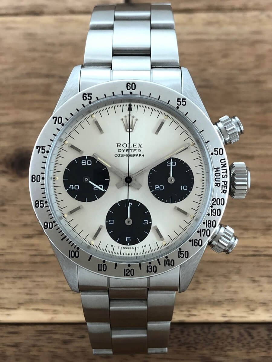 ロレックス(ROLEX)コスモグラフ デイトナ Ref.6265 41番台 SS シルバー(銀)文字盤 ヴィンテージ