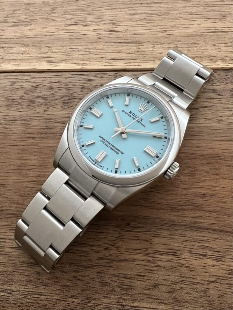 ロレックス(ROLEX)オイスター パーペチュアル 36 126000 ターコイズ