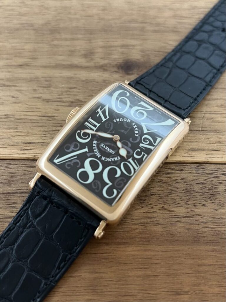 フランクミュラー ロングアイランド クレイジー アワーズ 1200CH RG ブラック 未使用 11時側から 委託 買取 販売 名古屋