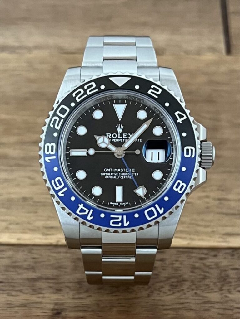 ロレックス(ROLEX)GMTマスター2 116710BLNR ブラック(黒) 青黒ベゼル