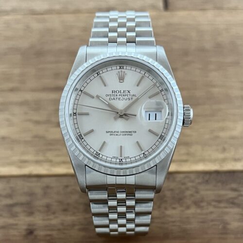 中古(ROLEX)ロレックス デイトジャスト 16220 K番 シルバー 委託 買取 販売 名古屋