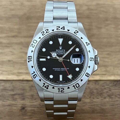 中古 ロレックス(ROLEX)エクスプローラー2 16570 ブラック(黒) ランダム 最終品番 委託 買取 販売 名古屋