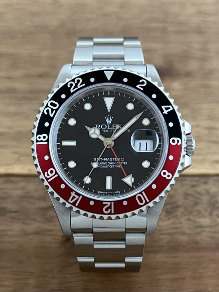 ROLEX 16700 GMTマスター 純正箱 ベルト２コマ付き-