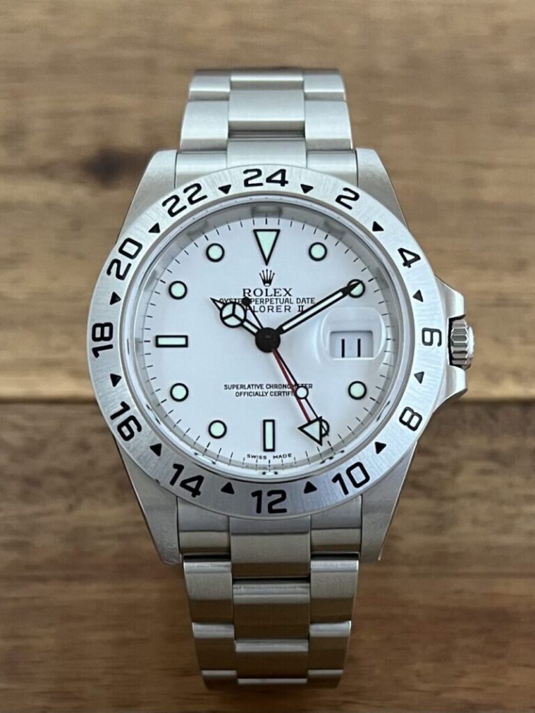 ロレックス(ROLEX)エクスプローラー2 16570 ホワイト(白) Y番 未使用