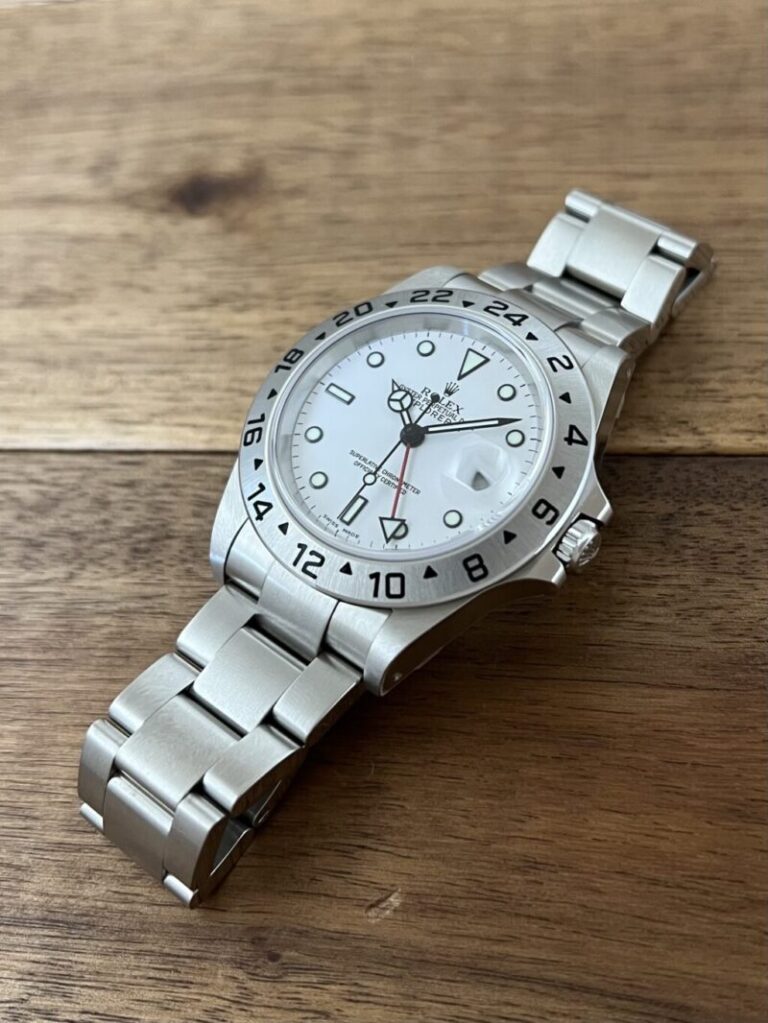 ロレックス(ROLEX)エクスプローラー2 16570 ホワイト(白) Y番 未