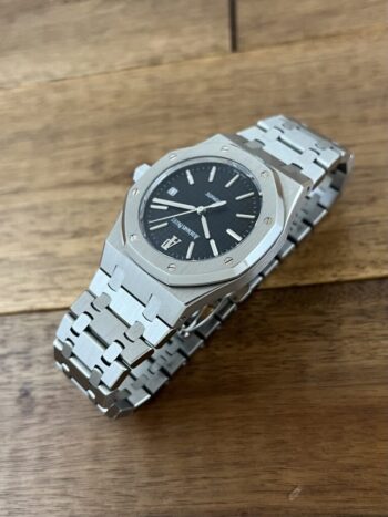 オーデマピゲ AUDEMARS PIGUET ロイヤルオーク 15300ST.00.1220ST.03 ブラック 中古 11時側から 委託 高価 買取 販売 名古屋