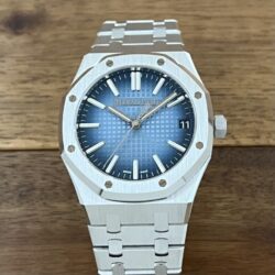 未使用 オーデマピゲ AUDEMARS PIGUET ロイヤルオーク 15510BC.OO.1320BC.02 スモークブルー 保2023 委託 高価 買取 販売 名古屋