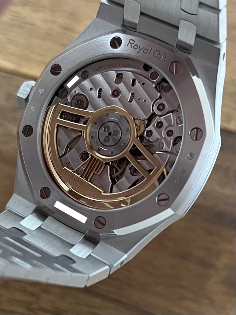 オーデマピゲ AUDEMARS PIGUET ロイヤルオーク 15510BC.OO.1320BC.02 スモークブルー 保2023 未使用 スケルトン バックケース 委託 高価 買取 販売 名古屋