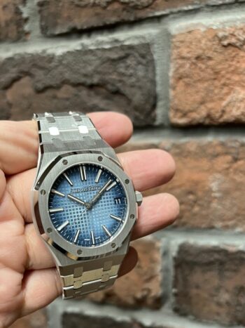 オーデマピゲ AUDEMARS PIGUET ロイヤルオーク 15510BC.OO.1320BC.02 スモークブルー 保2023 未使用 インスタ用 委託 高価 買取 販売 名古屋