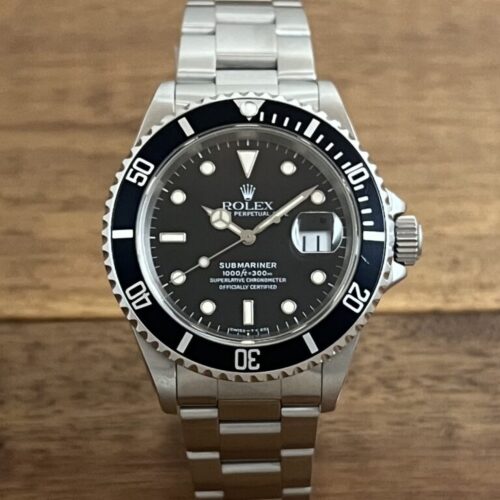 中古 ロレックス サブマリーナー デイト 16610 ブラック(黒) U2番 トリチウム 委託 高価 買取 販売 名古屋