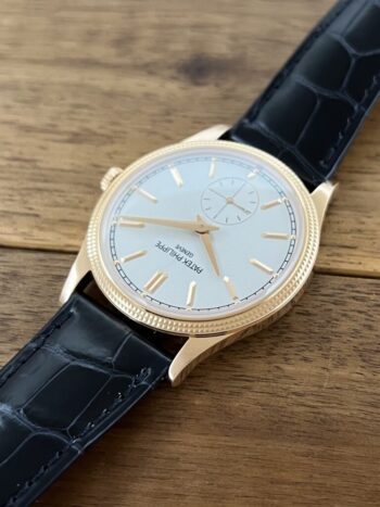 パテックフィリップ カラトラバ 6119R-001 シルバー 中古 11時側から 委託 高価 買取 販売 名古屋