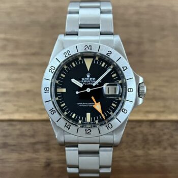 中古 ロレックス エクスプローラー2 1655 ブラック 62番台 トリチウム ヴィンテージ 委託 高価 買取 販売 名古屋