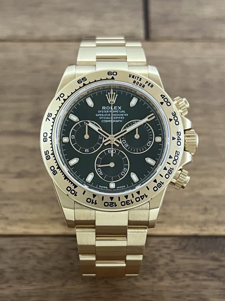 ロレックス コスモグラフ デイトナ 116508.グリーン(緑) 中古 正面 委託 高価 買取 販売 名古屋
