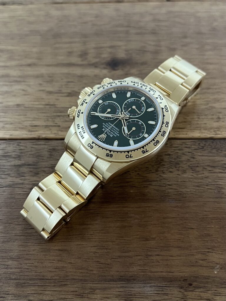 ロレックス コスモグラフ デイトナ 116508.グリーン(緑) 中古 11時側から 委託 高価 買取 販売 名古屋