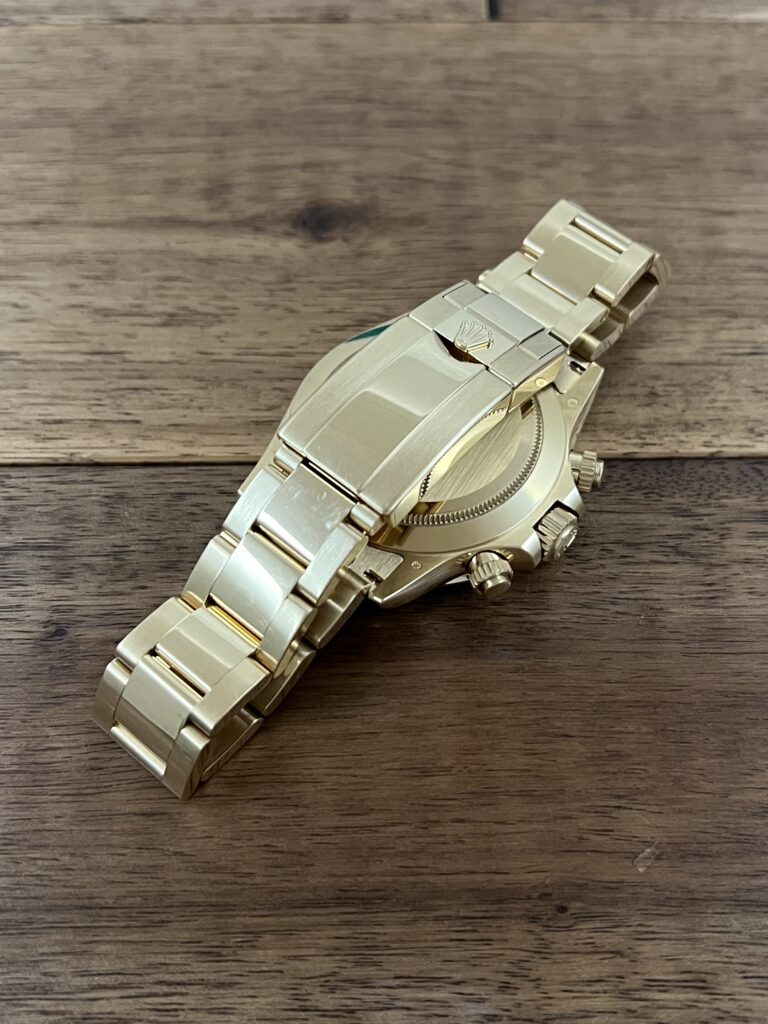 ロレックス コスモグラフ デイトナ 116508.グリーン(緑) 中古 バックル側から 委託 高価 買取 販売 名古屋
