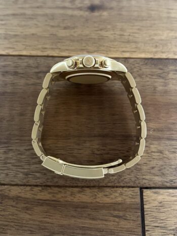 ロレックス コスモグラフ デイトナ 116508.グリーン(緑) 中古 リューズ側から全体 委託 高価 買取 販売 名古屋