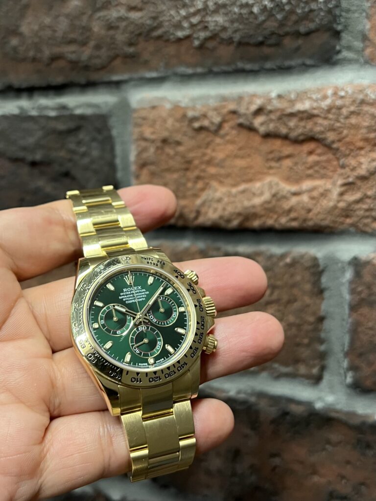 ロレックス コスモグラフ デイトナ 116508.グリーン(緑) 中古 インスタ用 委託 高価 買取 販売 名古屋