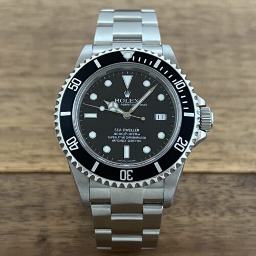 中古 ロレックス シードゥエラー 16600 ブラック(黒) F番 委託 高価 買取 販売 名古屋