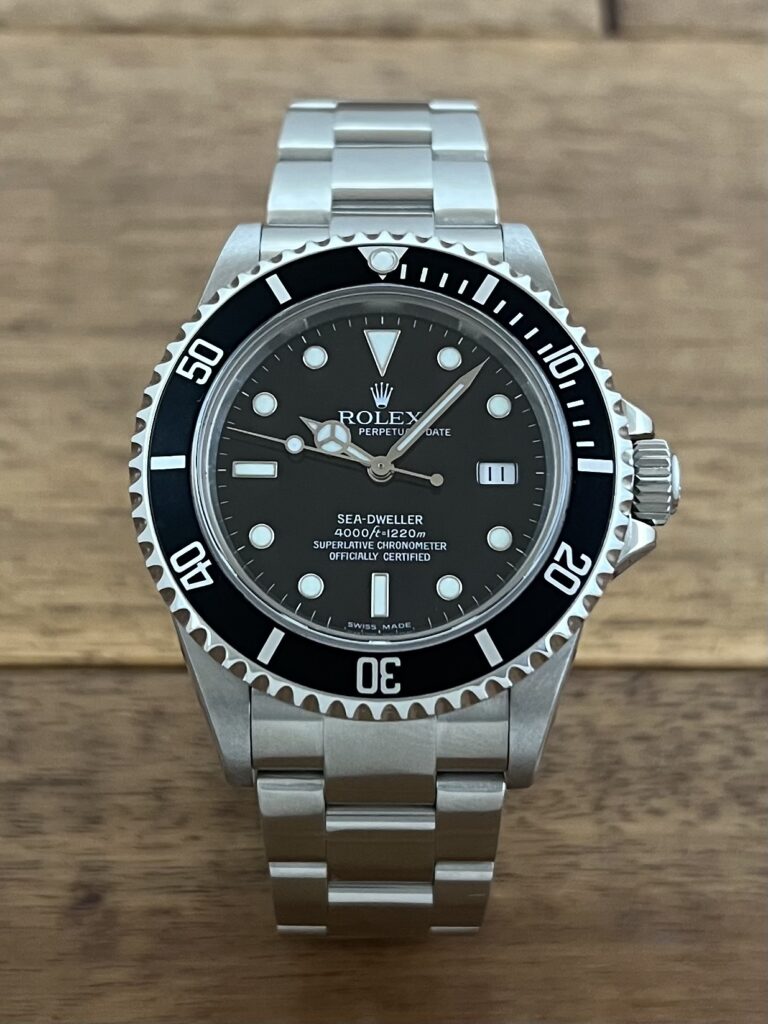 ロレックス シードゥエラー 16600 ブラック(黒) F番 中古 正面 委託 高価 買取 販売 名古屋