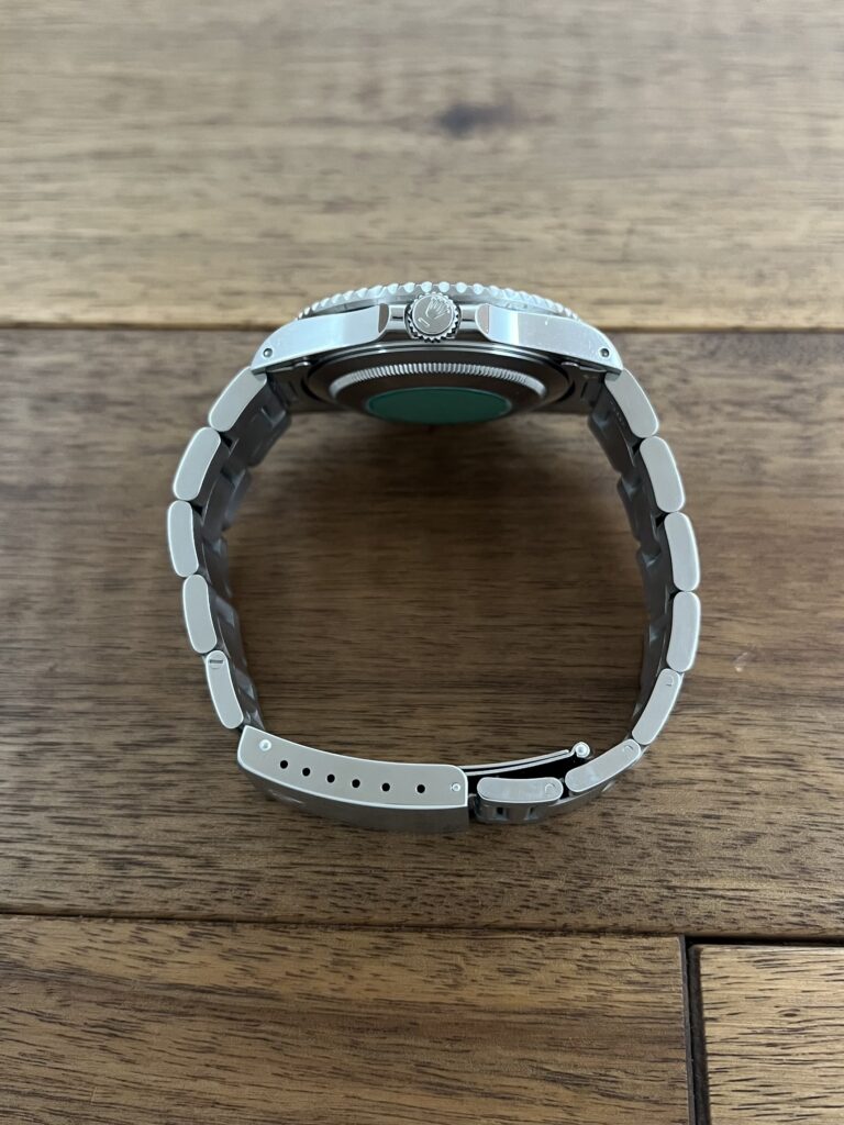 ロレックス GMTマスター 16710 ブラック(黒) 赤黒ベゼル W7番台 シングルバックル トリチウム 中古 リューズ側から 委託 高価 買取 販売 名古屋