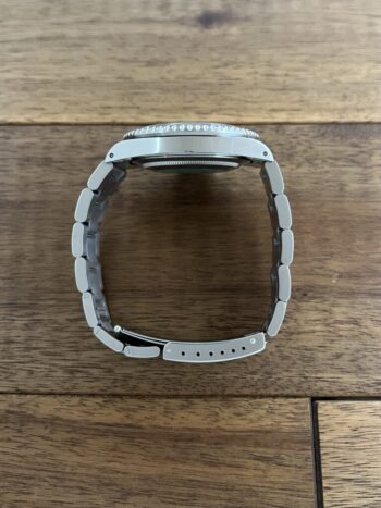 ロレックス GMTマスター 16710 ブラック(黒) 赤黒ベゼル W7番台 シングルバックル トリチウム 中古 ケースサイド側から 委託 高価 買取 販売 名古屋