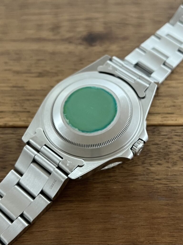 ロレックス GMTマスター 16710 ブラック(黒) 赤黒ベゼル W7番台 シングルバックル トリチウム 中古 ケースバックから 委託 高価 買取 販売 名古屋