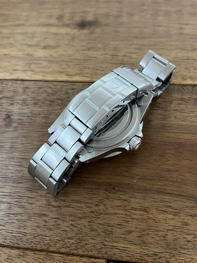 チュードル（TUDOR）サブマリーナ デイト 79090 ブラック(黒) 30番台 トリチウム 中古 ヴィンテージ バックル側から 委託 高価 買取 販売 名古屋