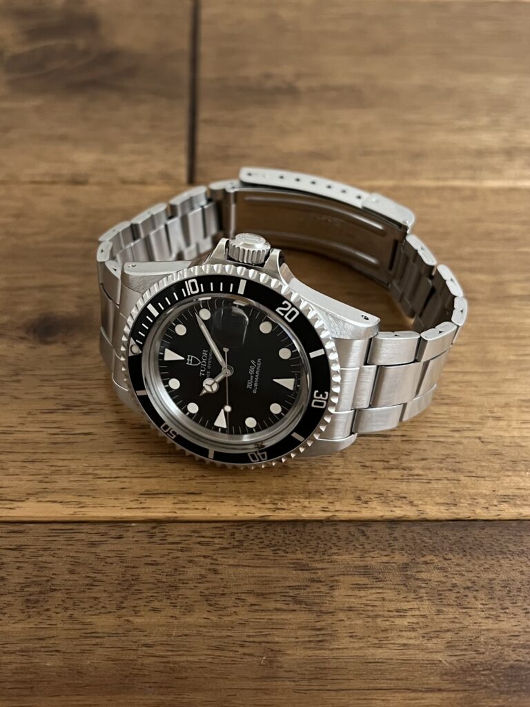 チュードル（TUDOR）サブマリーナ デイト 79090 ブラック(黒) 30番台 トリチウム 中古 ヴィンテージ 正面から全体 委託 高価 買取 販売 名古屋