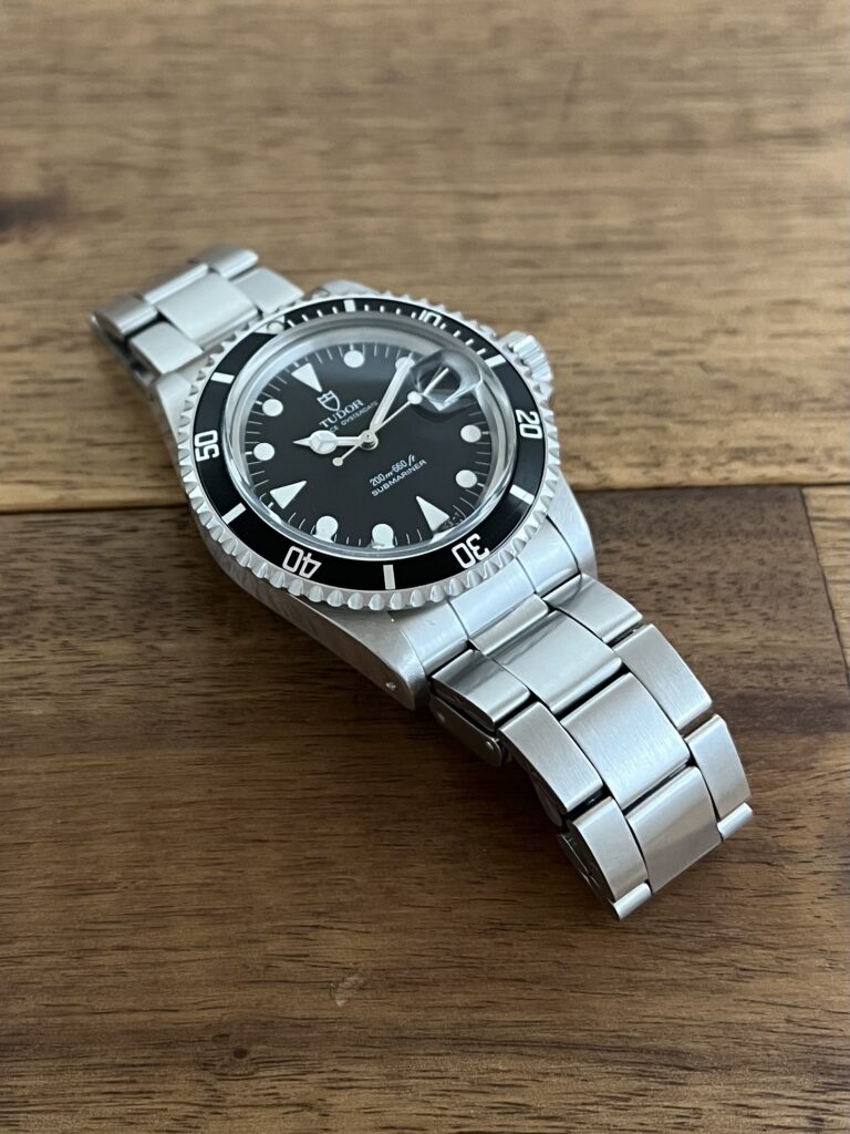 チュードル（TUDOR）サブマリーナ デイト 79090 ブラック(黒) 30番台 トリチウム 中古 ヴィンテージ 7時側から 委託 高価 買取 販売 名古屋