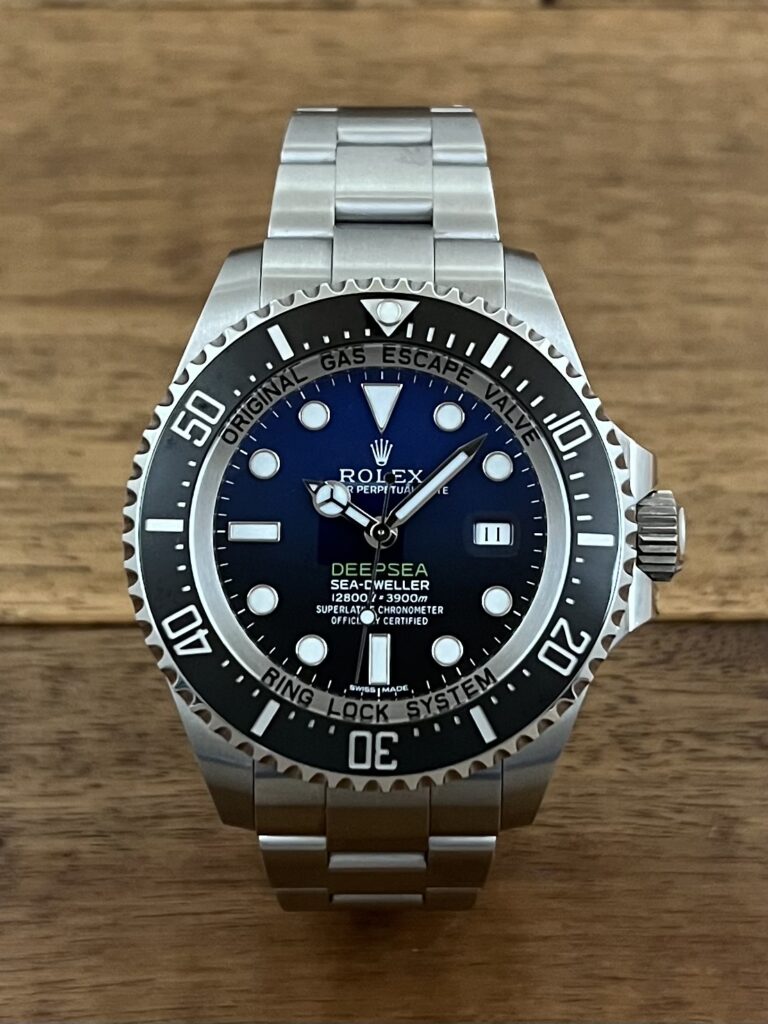 ロレックス(ROLEX)シードゥエラー ディープシー 116660 Dブルー 鏡面バックル 中古 正面 委託 高価 買取 販売 名古屋