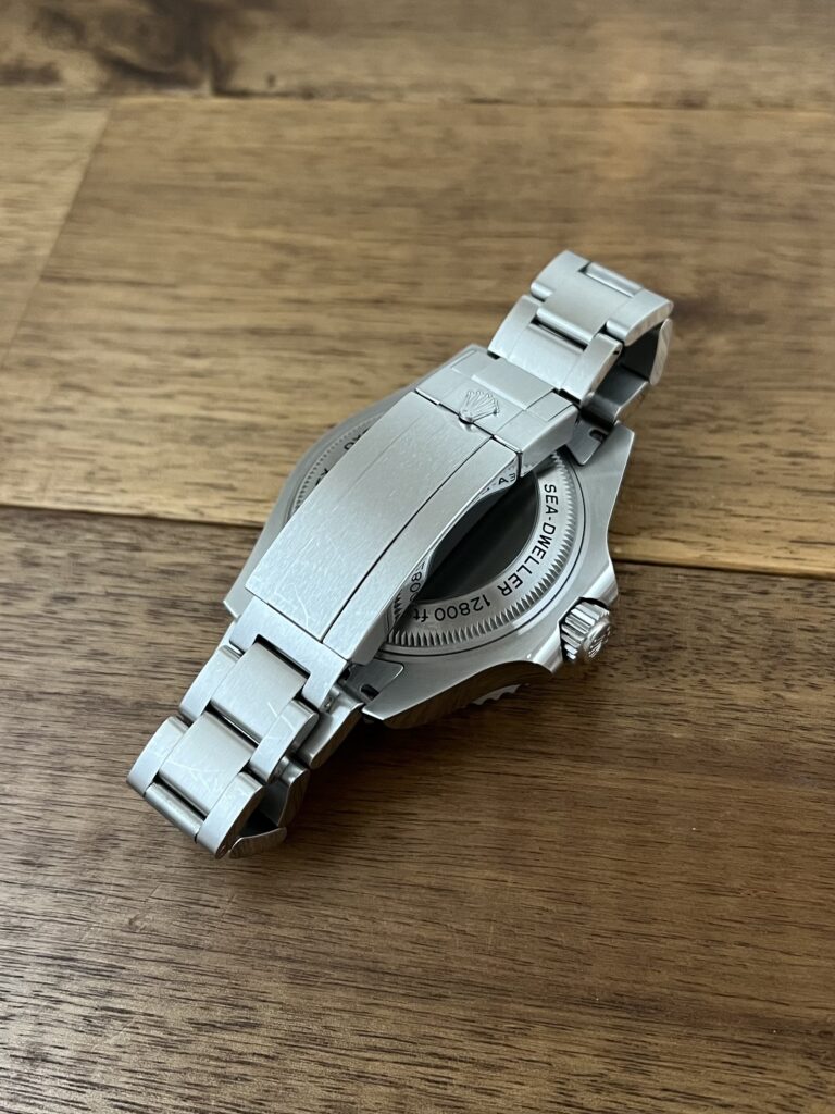 ロレックス(ROLEX)シードゥエラー ディープシー 116660 Dブルー 鏡面バックル 中古 バックル側から 委託 高価 買取 販売 名古屋