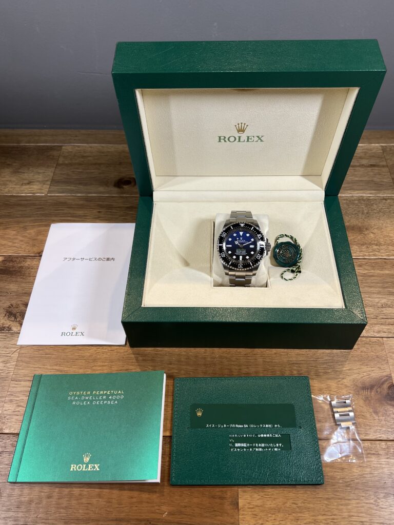 ロレックス(ROLEX)シードゥエラー ディープシー 116660 Dブルー 鏡面バックル 中古 付属品 委託 高価 買取 販売 名古屋