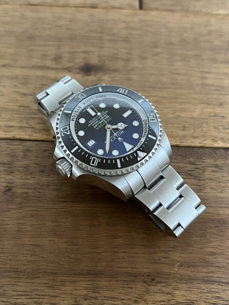 ロレックス(ROLEX)シードゥエラー ディープシー 116660 Dブルー 鏡面バックル 中古 1時側から 委託 高価 買取 販売 名古屋