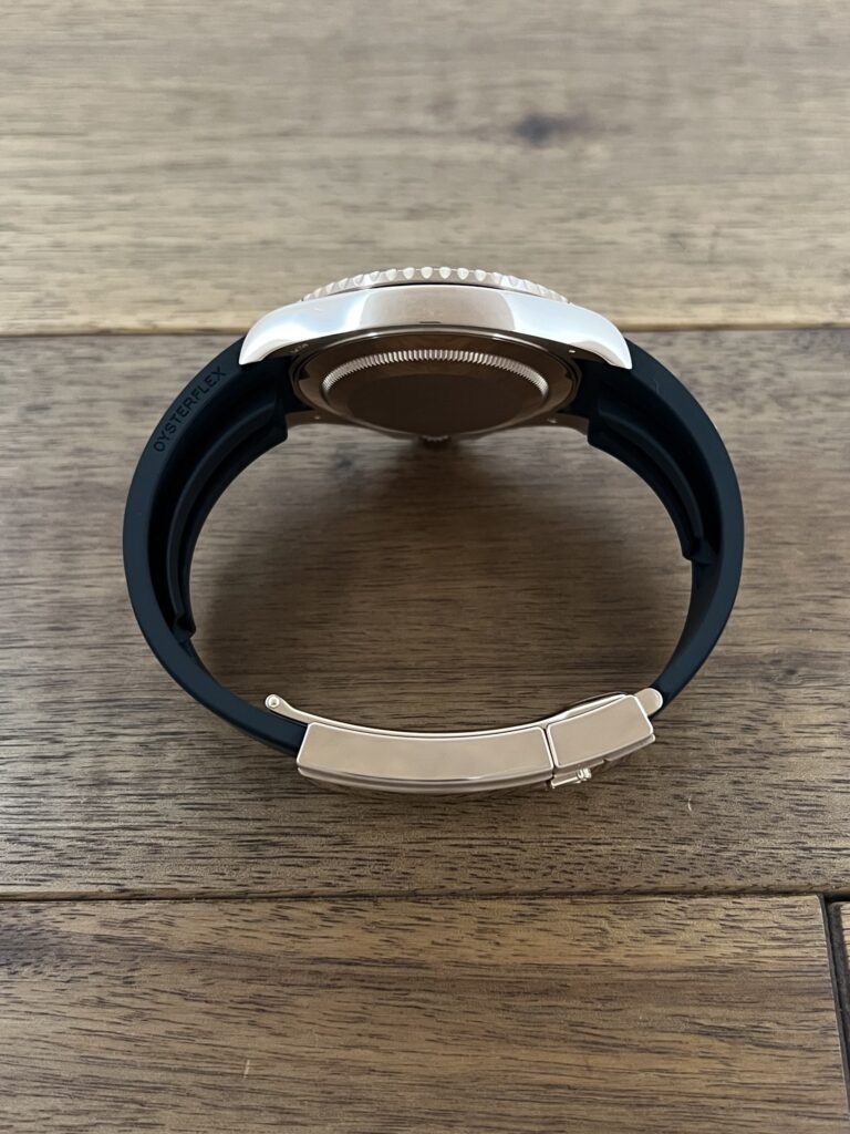 ロレックス(ROLEX)ヨットマスター 126655 ブラック(黒) ローズゴールド 保2023.8 中古 ケースサイドから 委託 高価 買取 販売 名古屋