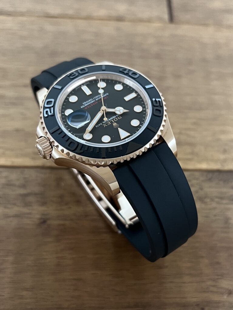 ロレックス(ROLEX)ヨットマスター 126655 ブラック(黒) ローズゴールド 保2023.8 中古 1時側から 委託 高価 買取 販売 名古屋