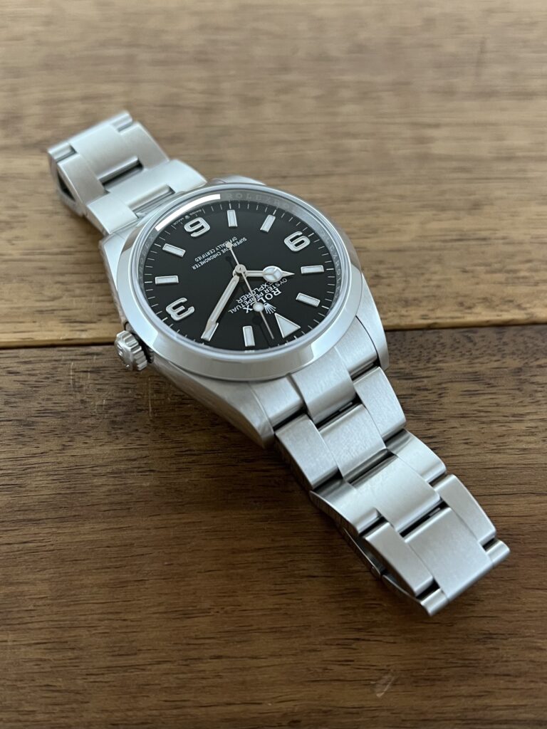 ロレックス エクスプローラー 36 124270 ブラック(黒) 保2021.8 中古 1時側から 委託 高価 買取 販売 名古屋