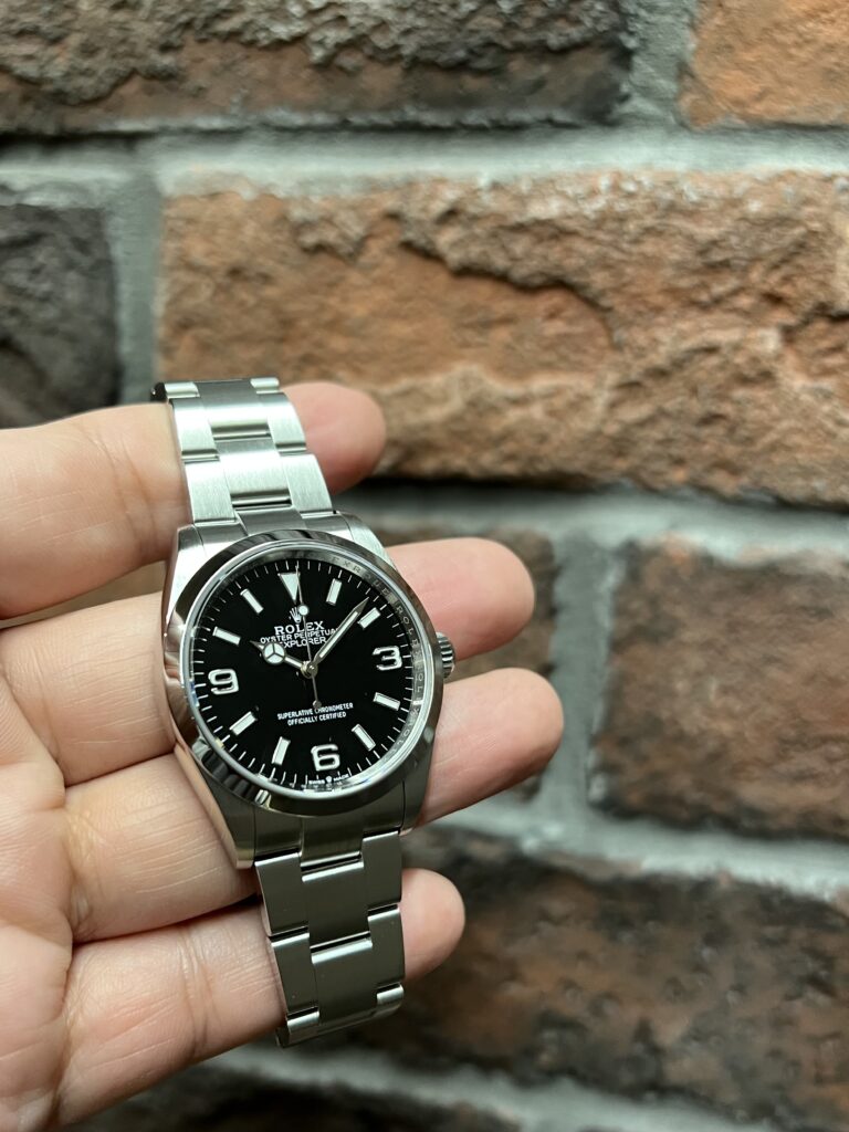 ロレックス エクスプローラー 36 124270 ブラック(黒) 保2021.8 中古 インスタ用 委託 高価 買取 販売 名古屋