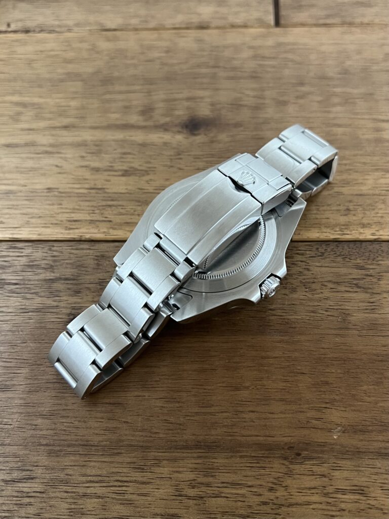 ロレックス エクスプローラー2 42 216570 ブラック(黒) ランダム 中古 バックル側から 委託 高価 買取 販売 名古屋