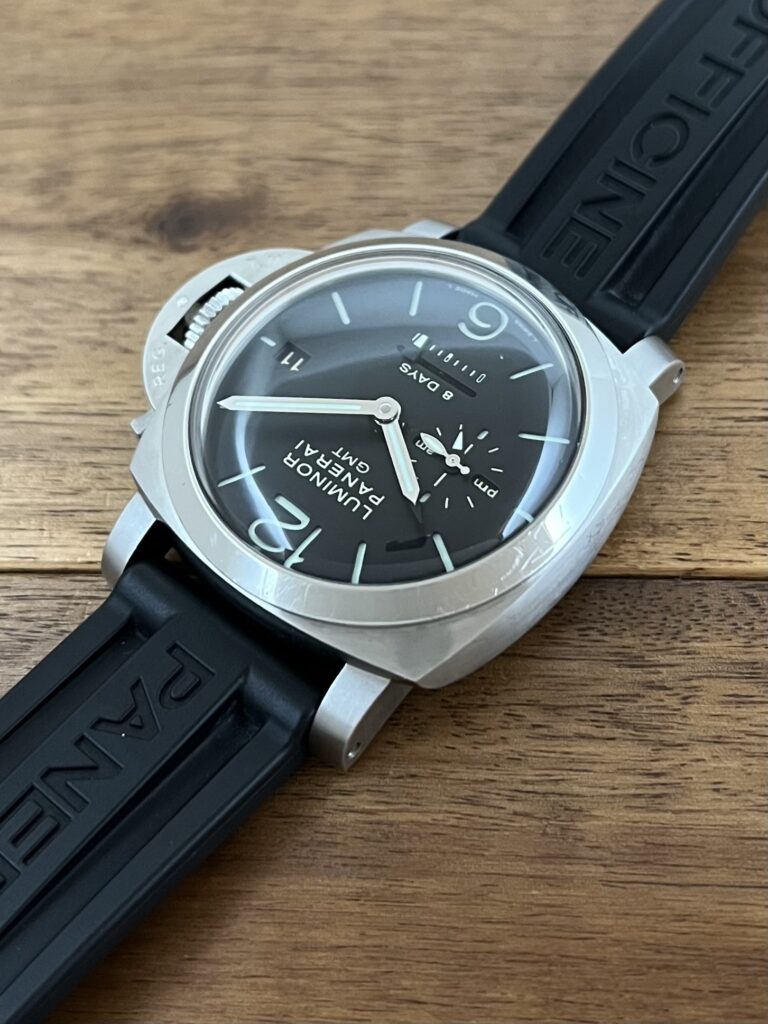パネライ ルミノール1950 GMT 8デイズ PAM00233 中古 11時側から 委託 高価 買取 販売 名古屋