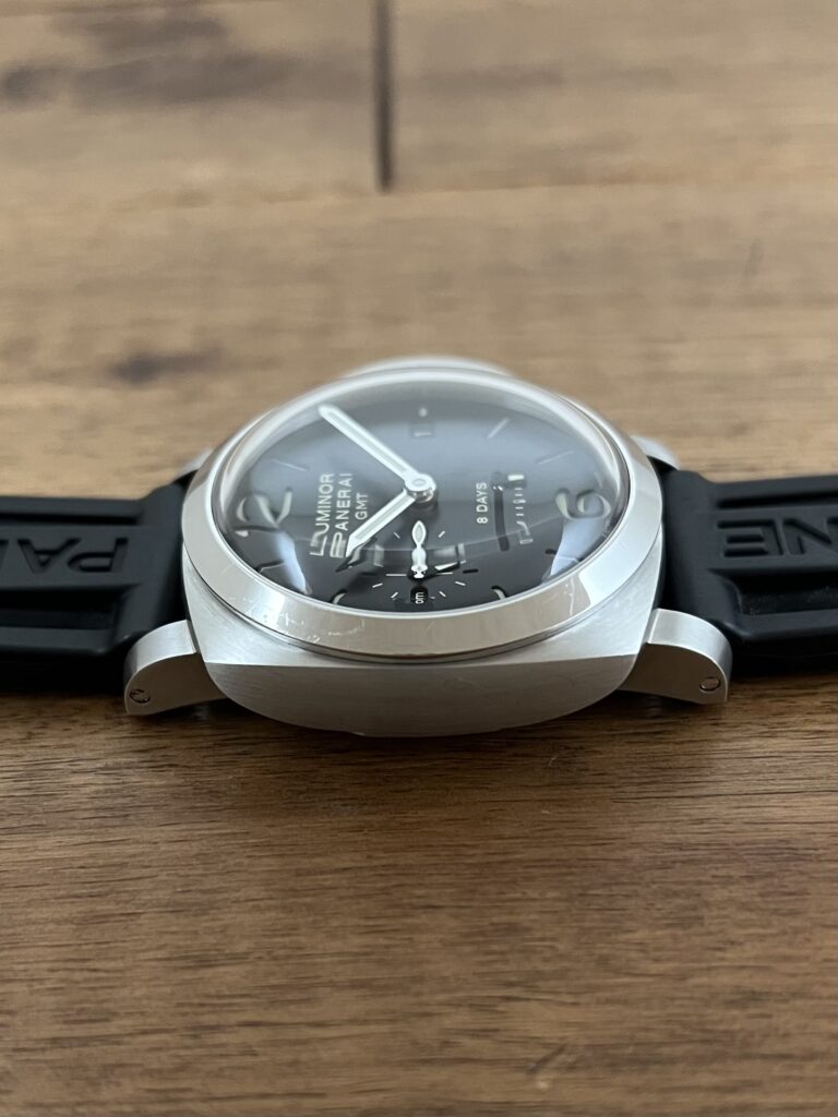 パネライ ルミノール1950 GMT 8デイズ PAM00233 中古 ケースサイドから 委託 高価 買取 販売 名古屋