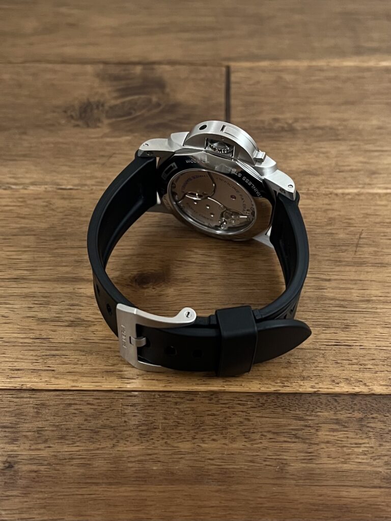 パネライ ルミノール1950 GMT 8デイズ PAM00233 中古 バックル側から全体 委託 高価 買取 販売 名古屋