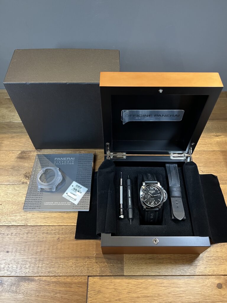 パネライ ルミノール1950 GMT 8デイズ PAM00233 中古 付属品 委託 高価 買取 販売 名古屋