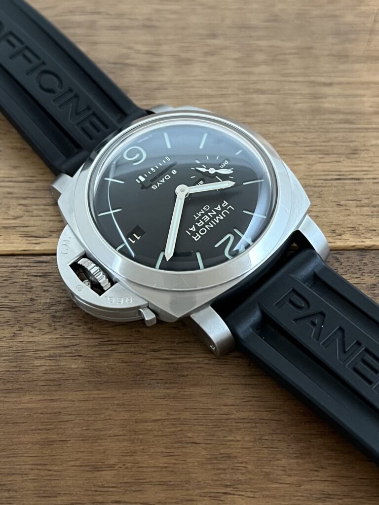 パネライ ルミノール1950 GMT 8デイズ PAM00233 中古 1時側から 委託 高価 買取 販売 名古屋