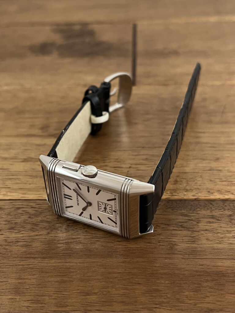 ジャガールクルト グランド レベルソ ウルトラ スリム デュオ 278.8.54 中古 正面から全体 委託 高価 買取 販売 名古屋