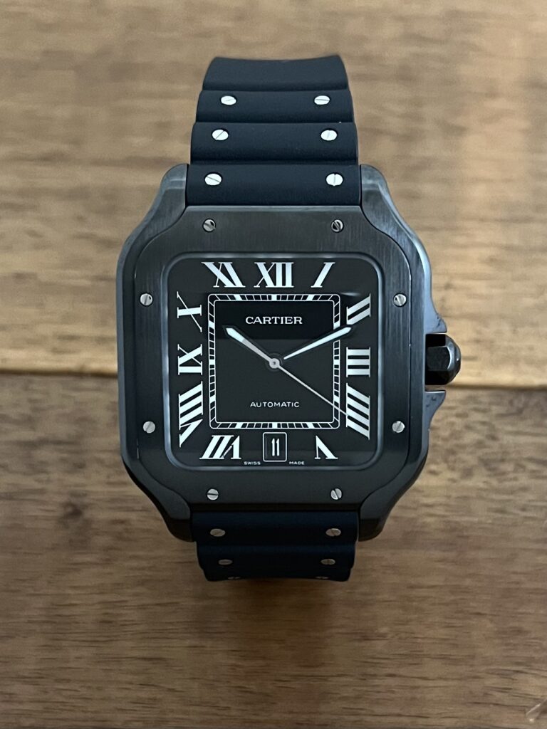 カルティエ サントス ドゥ カルティエ LM WSSA0039 ADLC 中古 正面 委託 高価 買取 販売 名古屋