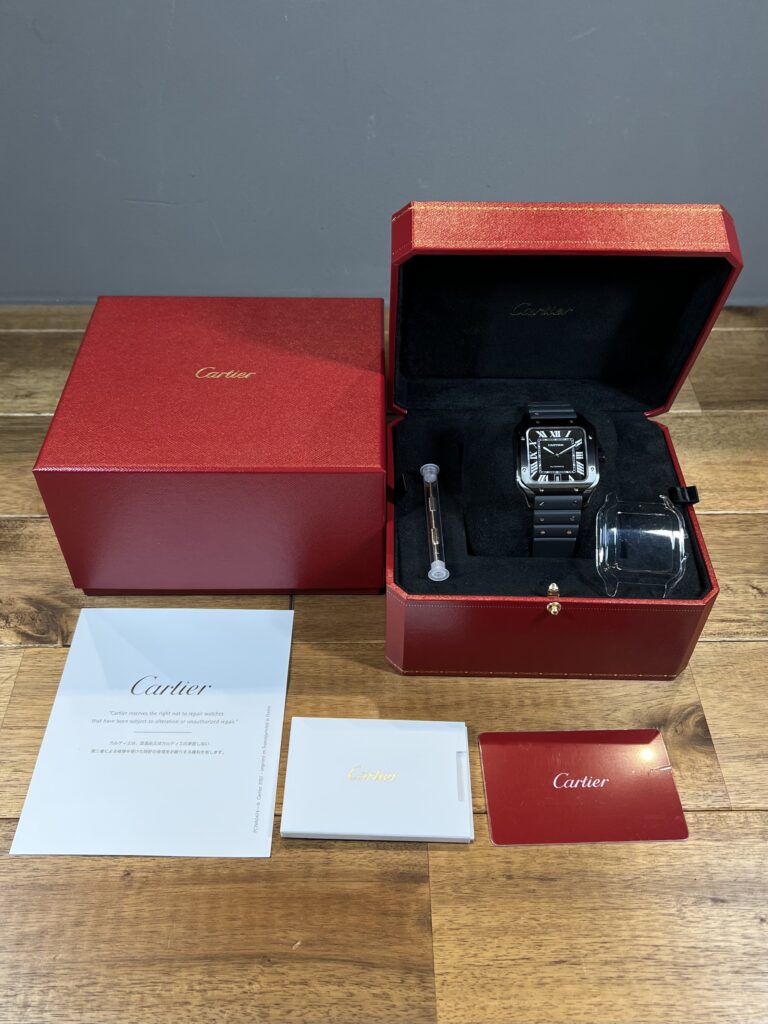カルティエ サントス ドゥ カルティエ LM WSSA0039 ADLC 中古 付属品 委託 高価 買取 販売 名古屋