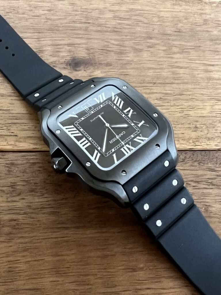 カルティエ サントス ドゥ カルティエ LM WSSA0039 ADLC 中古 1時側から 委託 高価 買取 販売 名古屋